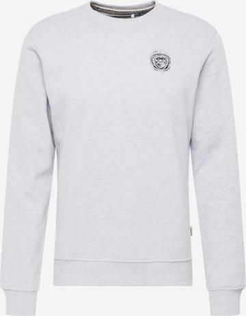 Sweat-shirt BLEND en gris : devant