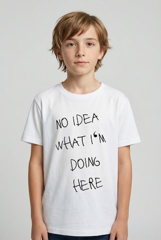 Kidsworld Shirt in White: front