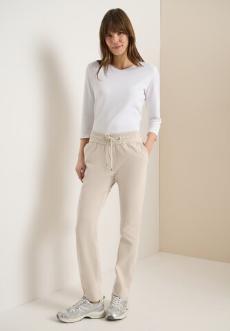 CECIL Tapered Pants in Beige