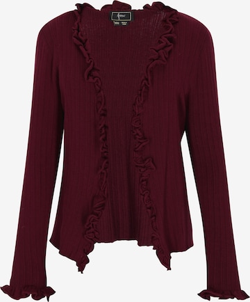 Cardigan faina en rouge : devant