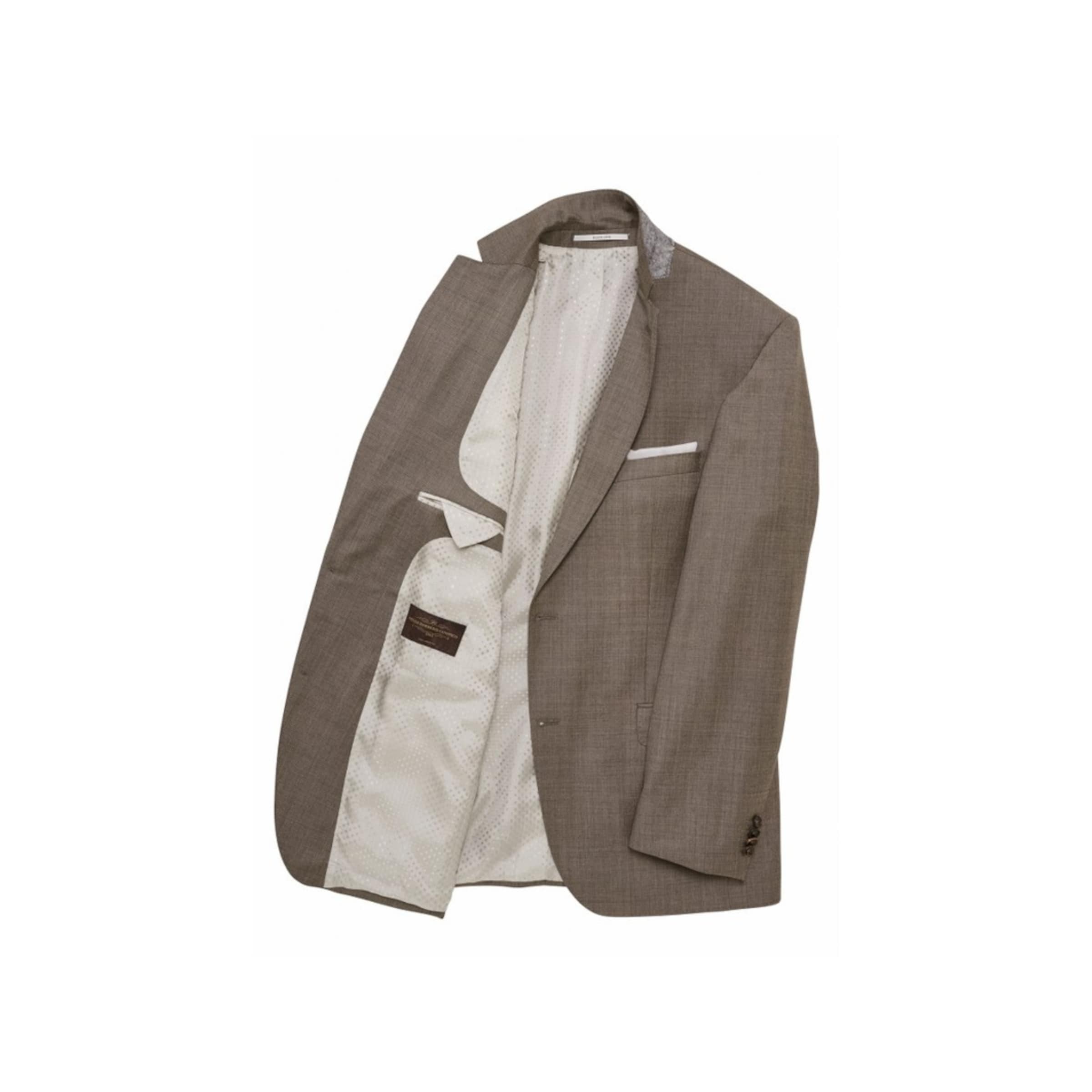 CARL GROSS Slim fit Suit Jacket 'Steven' in Brown