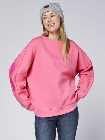 CHIEMSEE Sweatshirt in Pink: front