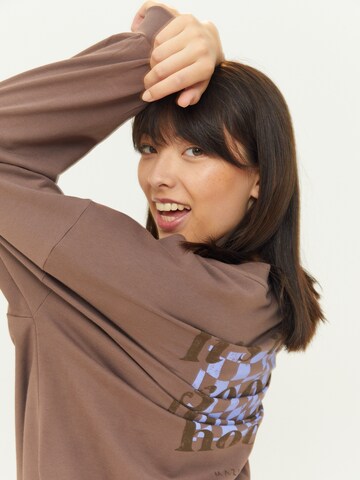 mazine Sweatshirt ' Monica Sweater ' in Brown