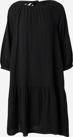 QS - Vestido em preto: frente