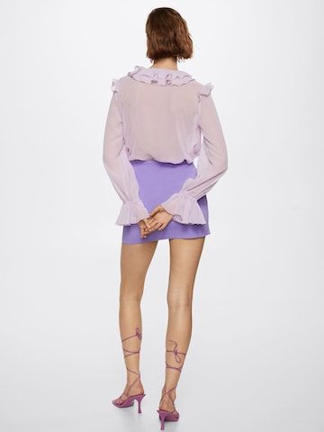 MANGO Skirt 'Toxic' in Purple