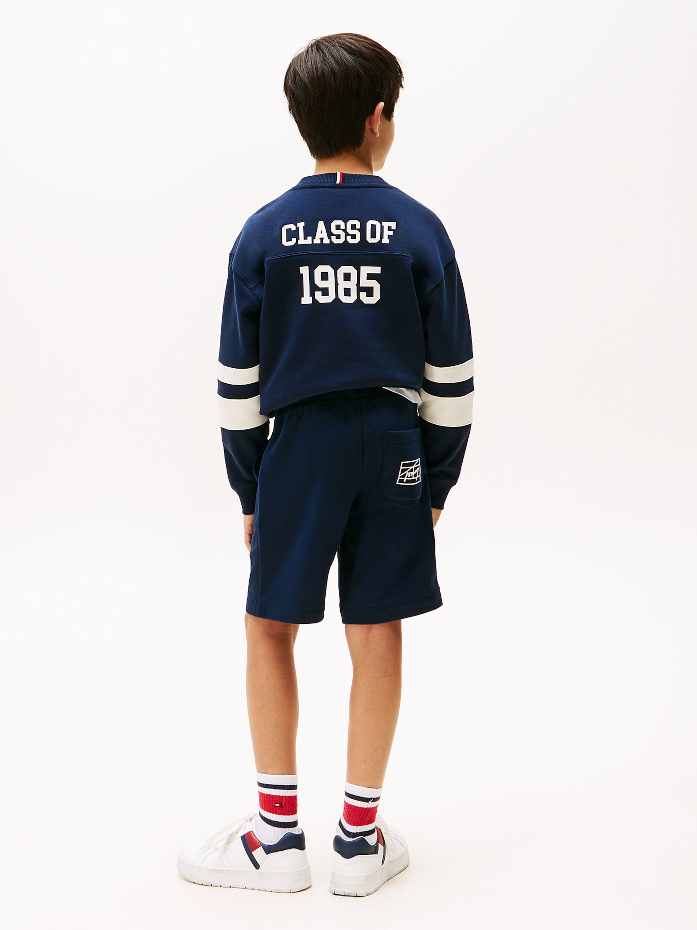 Regular Pantalon 'Varsity Sweat' TOMMY HILFIGER en bleu