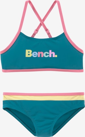 BENCH Bustier Bikini in Grün: predná strana