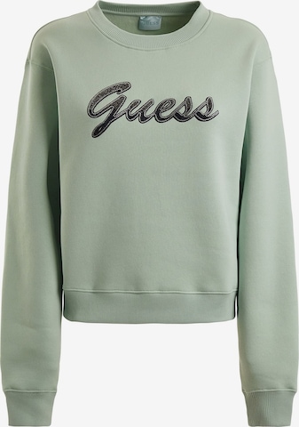 GUESS Sweatshirt 'Alona' in Green: front