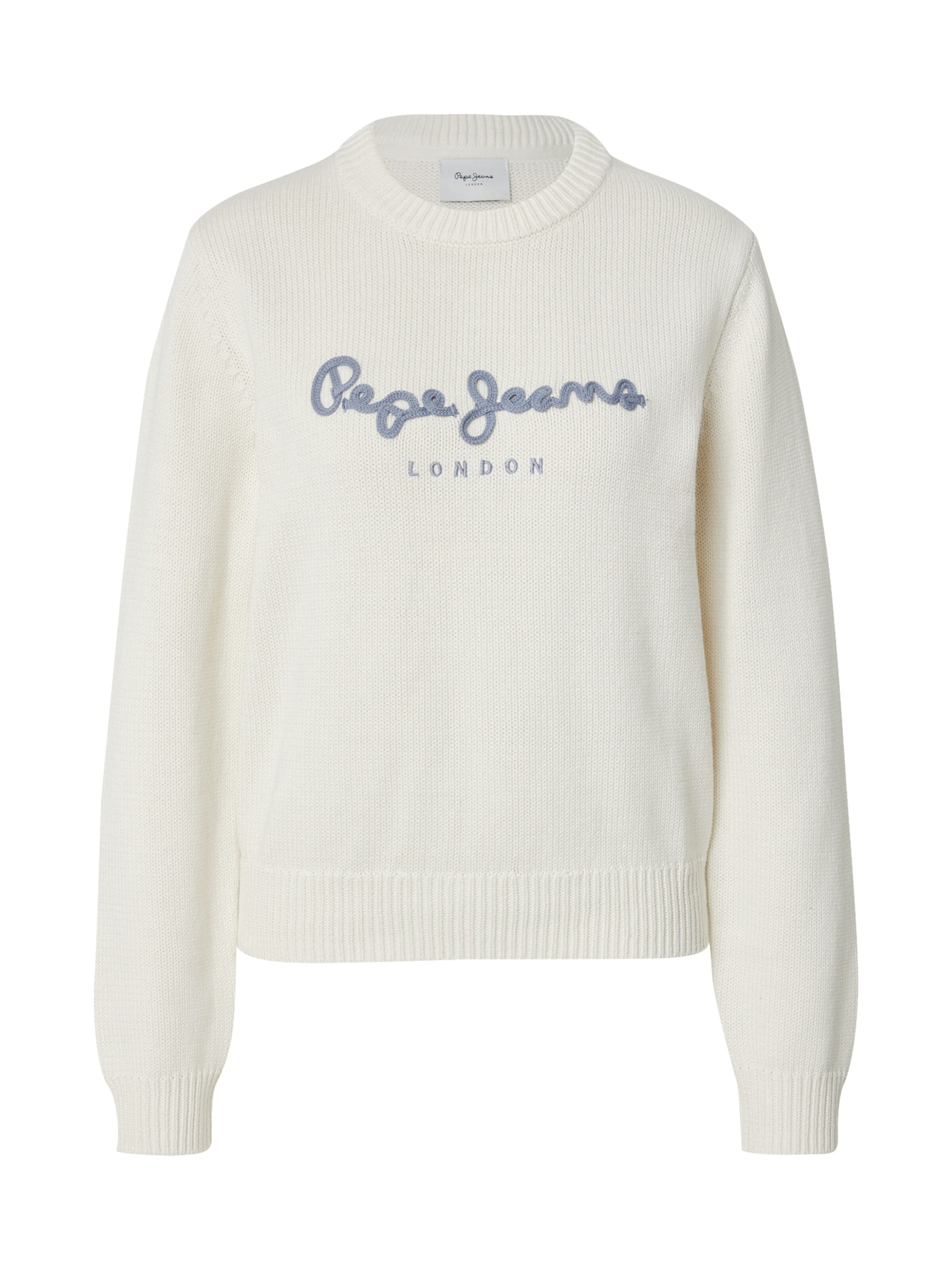 Pullover 'Caprice' di Pepe Jeans in bianco: frontale