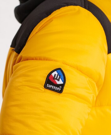 Superdry Winter Jacket in Yellow