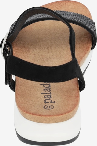 Palado Sandals 'Notan' in Black