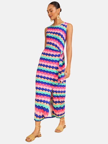 Robe love & roses en mélange de couleurs : devant