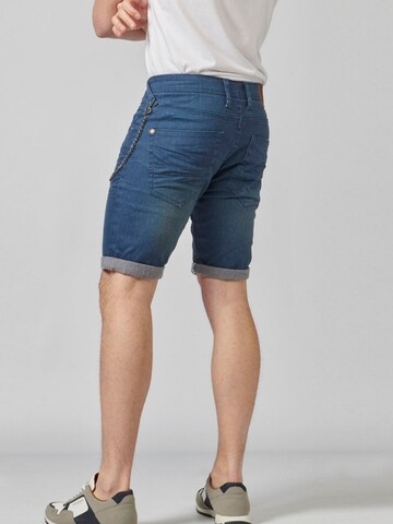 KOROSHI Slimfit Shorts in Blau