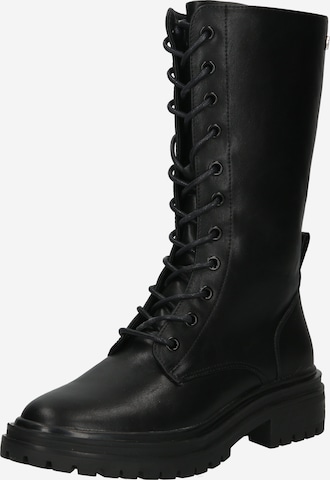 Xti - Botas con cordones en negro: frente