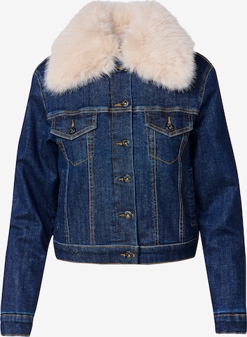 KOROSHI Välikausitakki värissä sininen: etupuoli