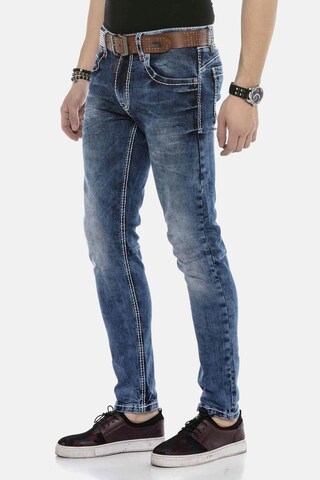 CIPO & BAXX Regular Jeans 'DENIM' in Blauw