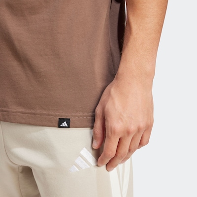 ADIDAS SPORTSWEAR Performance Shirt in Brown / Black, Item view