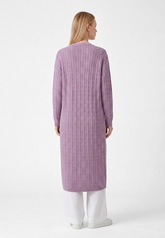 usha WHITE LABEL - Abrigo de punto en rosa