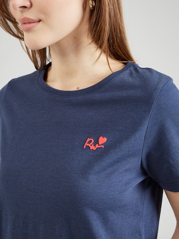 Ragwear Shirt 'ADORI LOVE' in Blue