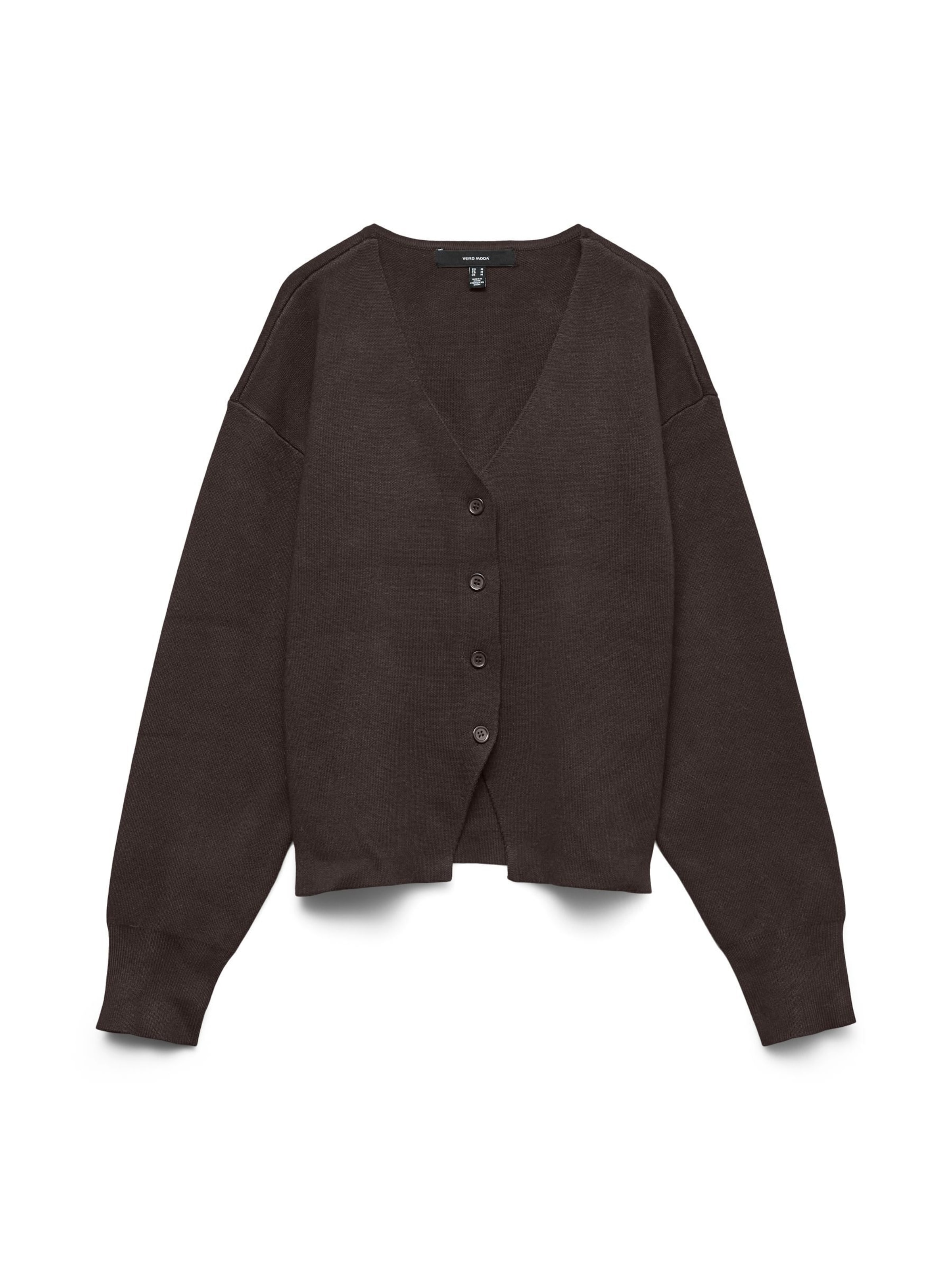 VERO MODA Cardigan 'LUCCA' i XS i brun, Produktvisning