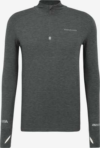 ENDURANCE Функциональная футболка 'Tune' в Черный: спереди