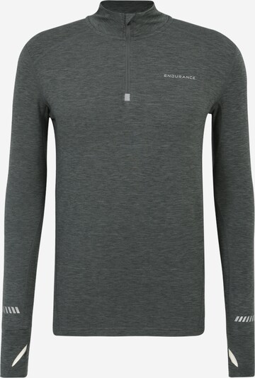 Sportiniai marškinėliai 'Tune' iš ENDURANCE, spalva – šviesiai pilka / margai juoda, Prekių apžvalga