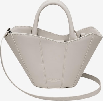 Gaston Luga - Bolso de hombro 'Josefine' en beige: frente
