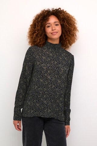 Kaffe Blouse 'Ronja Amber' in Blauw: voorkant