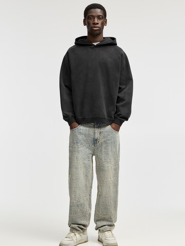 Pull&Bear Loosefit Jeans i blå