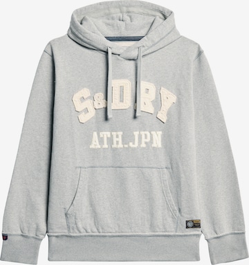 Superdry & Co Свитшот 'Vintage Athletic' в Серый: спереди