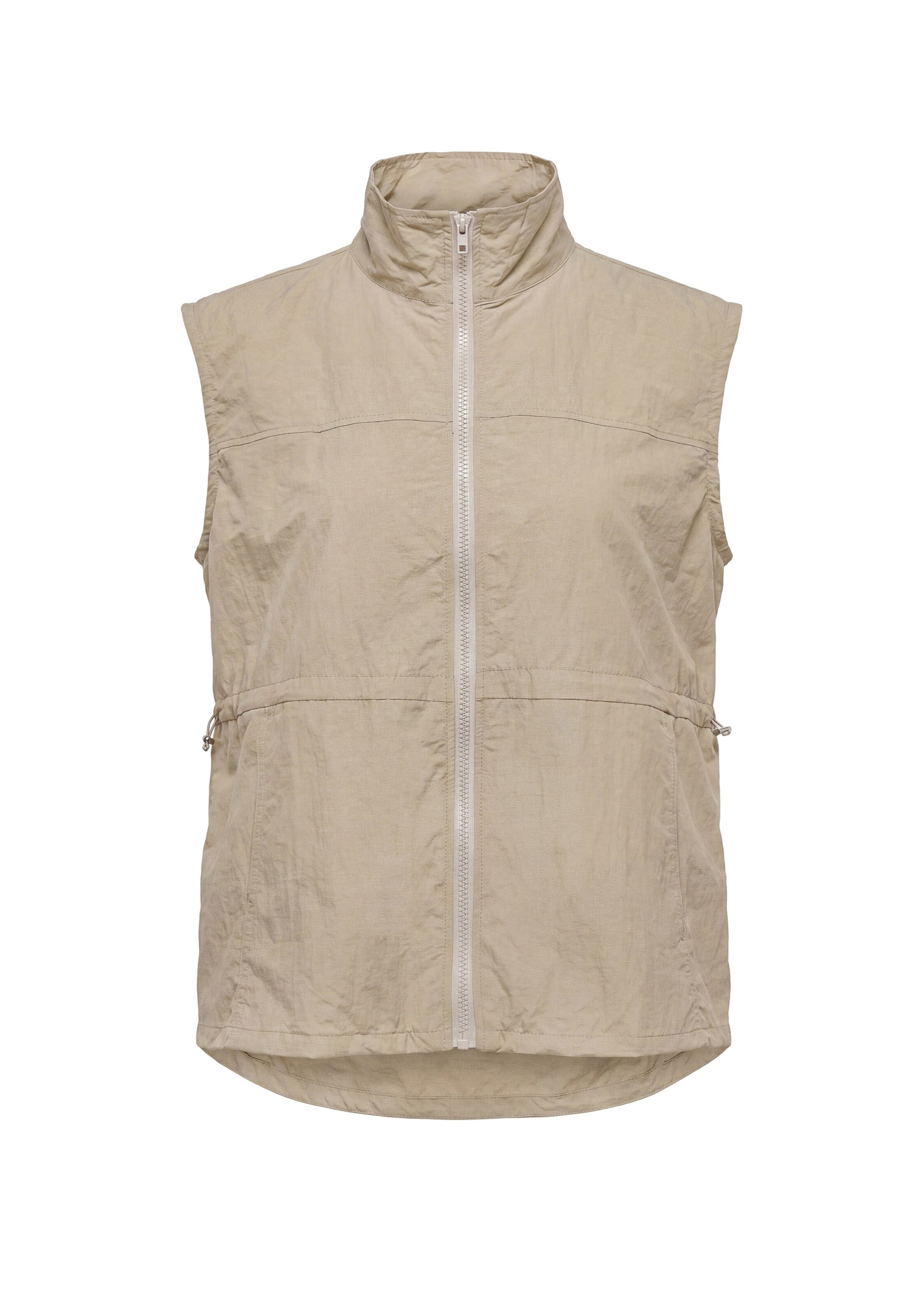 MO Weste in Beige: Vorderseite