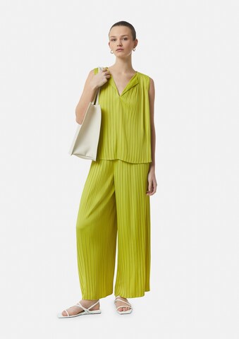 COMMA Wide leg Trousers in Green