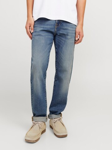 Tapered Jeans 'JJIMIKE JJFOX' di JACK & JONES in blu: frontale