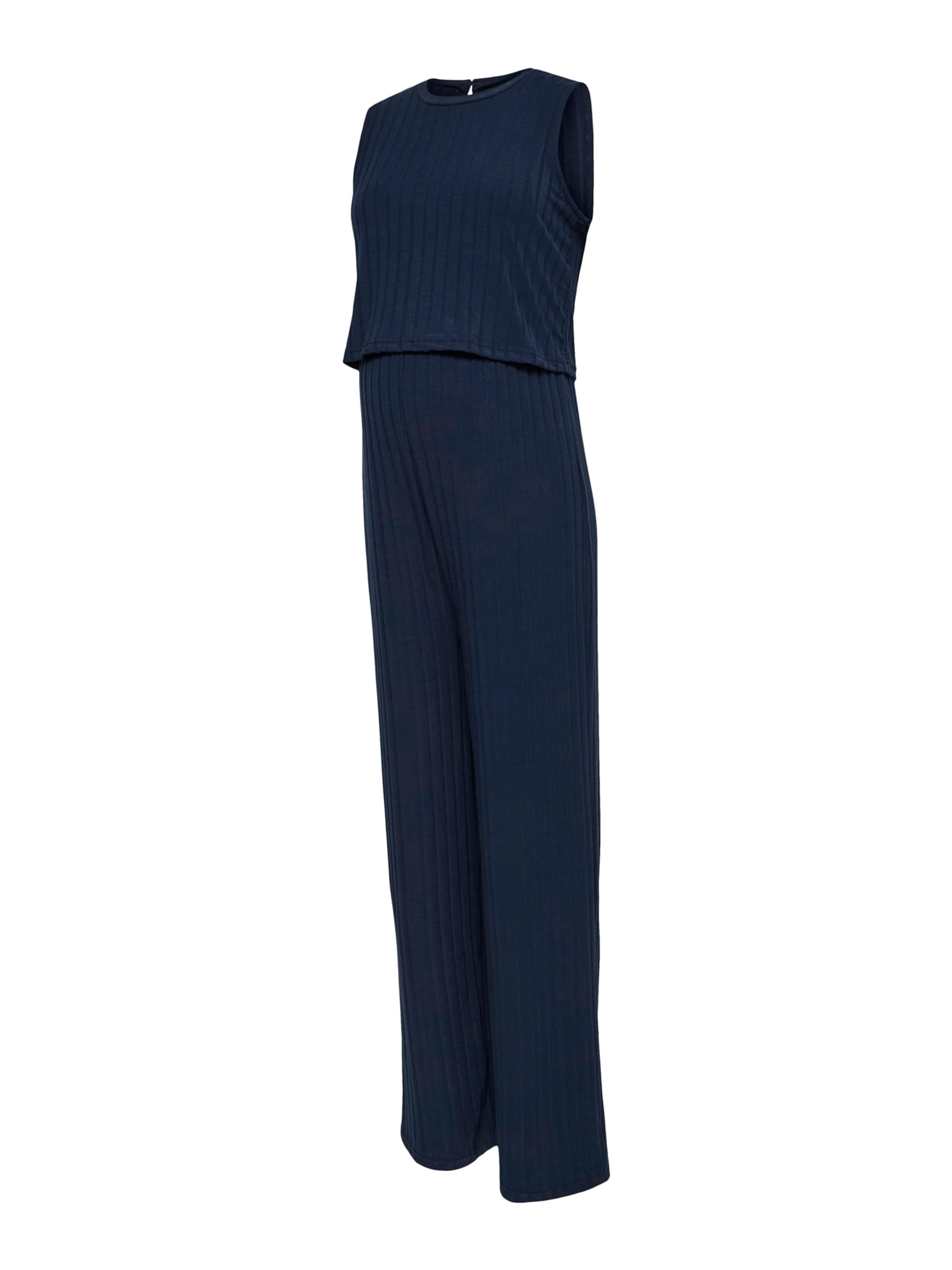 MAMALICIOUS - Jumpsuit en azul: frente