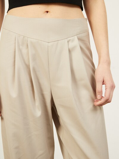 Pantaloni con pieghe 'Daphne' Aligne di colore sabbia, Visualizzazione prodotti