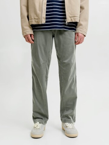 JACK & JONES Loosefit Broek 'Kane' in Groen: voorkant