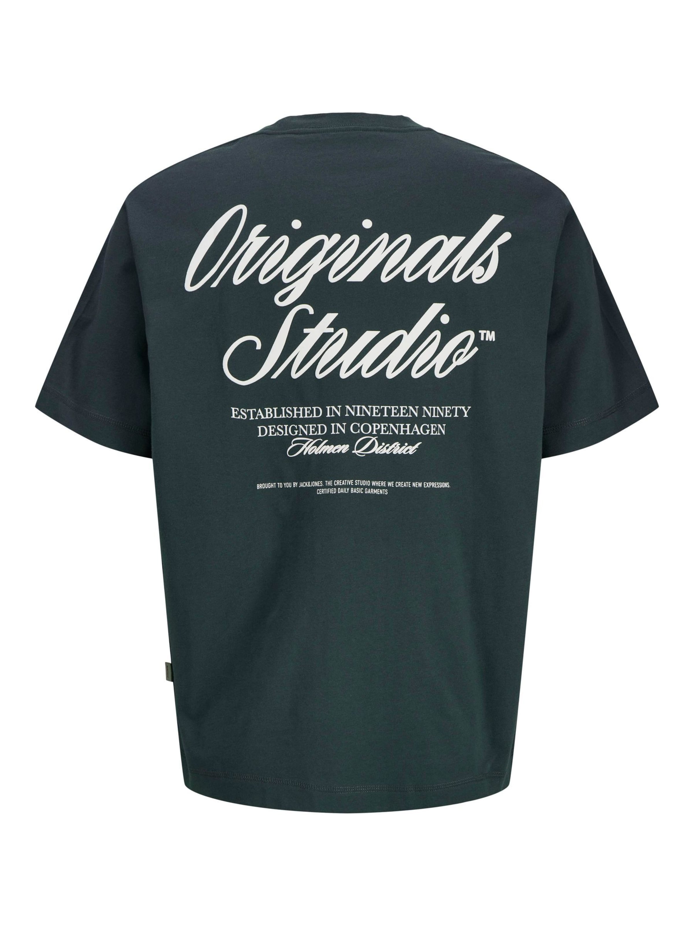 JACK & JONES Shirt 'JORNORREBRO' in Green