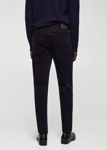 MANGO MAN Slim fit Pants 'perseo' in Blue