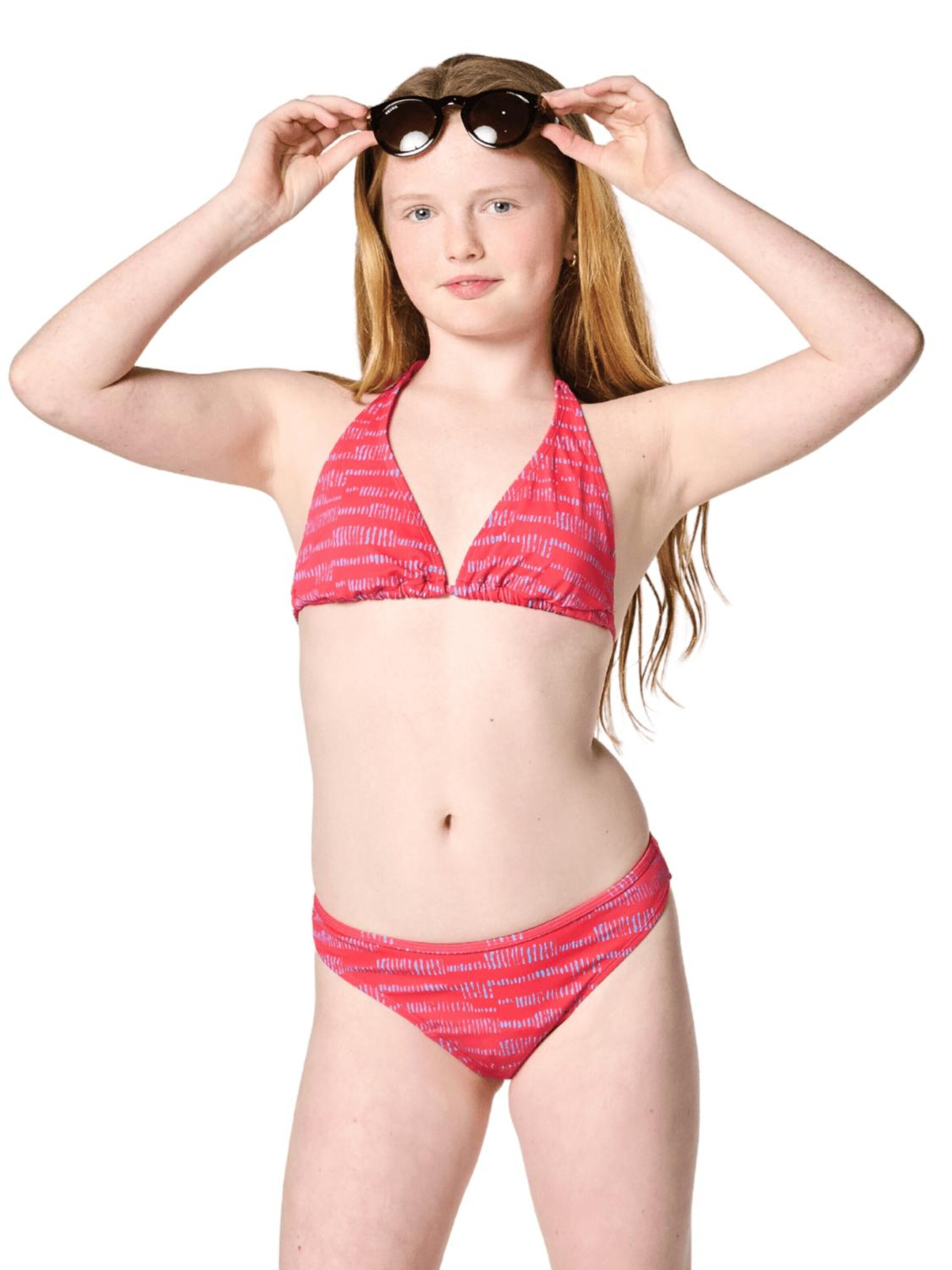 Moodies Undies Swimsuit in Red: front
