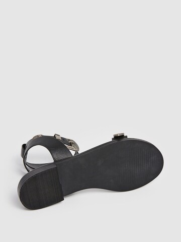 Pepe Jeans Sandale 'MADY' in Schwarz