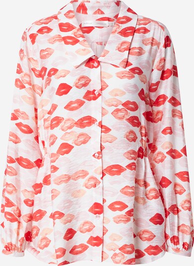 InWear Bluza 'Mardia' u roza / crvena / pastelno crvena / bijela, Pregled proizvoda