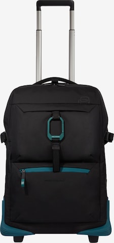 Piquadro Trolley in Schwarz: predná strana