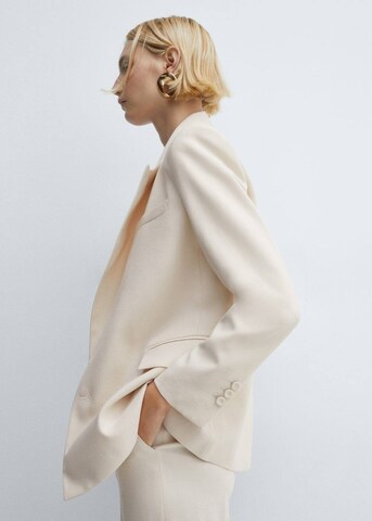 MANGO Blazer 'Tempo' in Beige