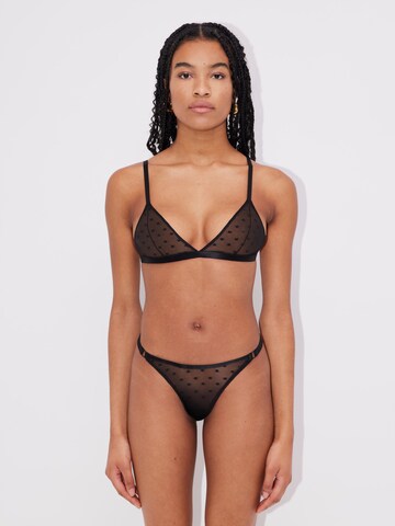 LeGer by Lena Gercke Triangle Bra 'Bessy' in Black: front