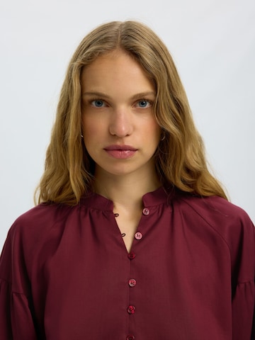 SELECTED - Blusa 'SLWDONNA' en rojo