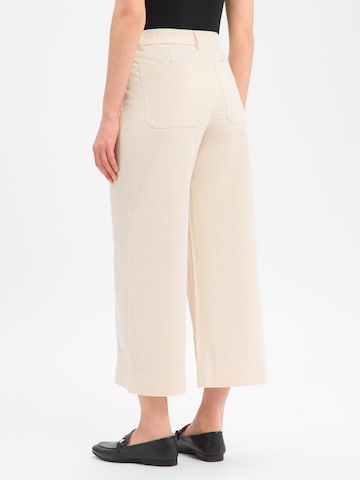 OPUS Bandplooibroek in Beige
