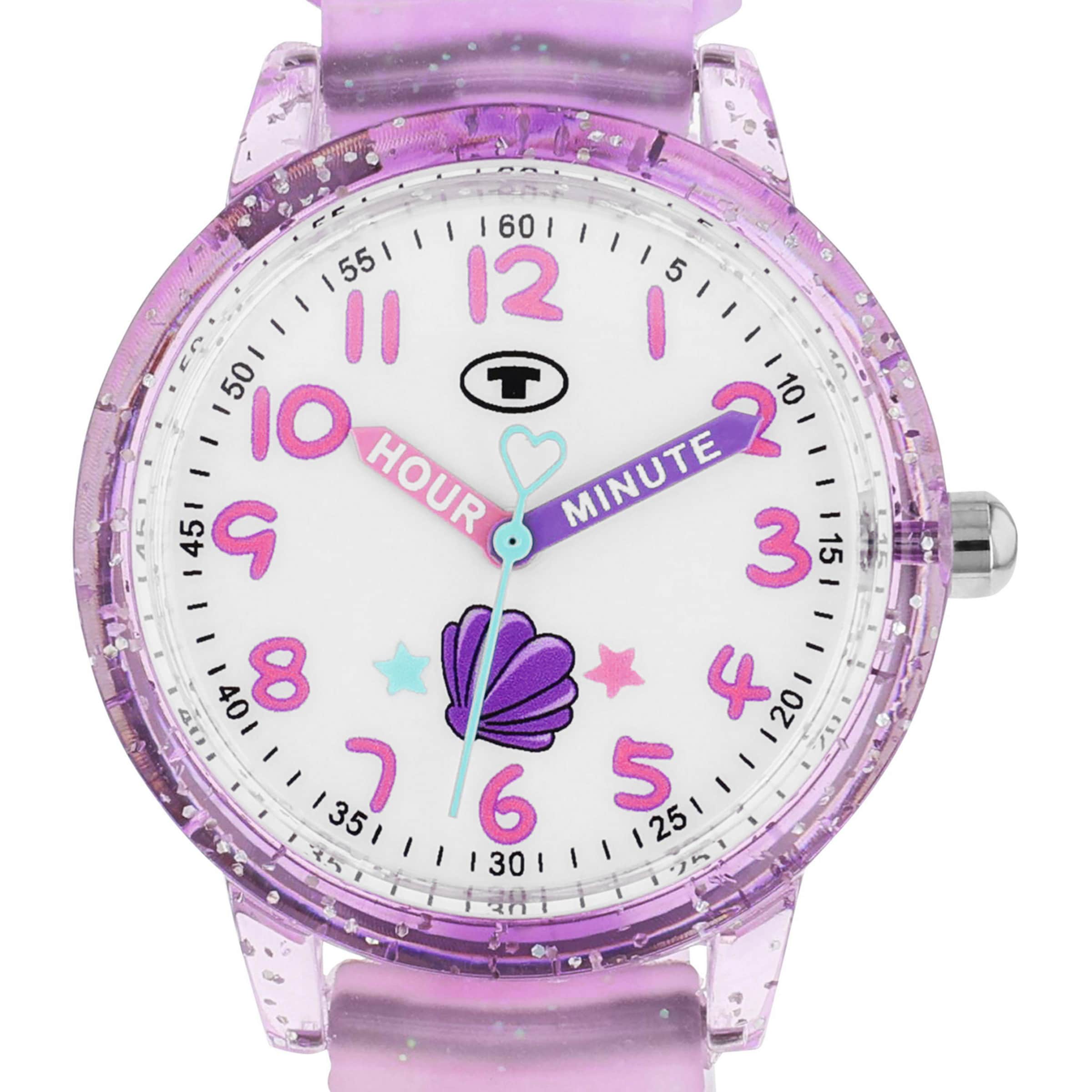 TOM TAILOR Watch in Purple