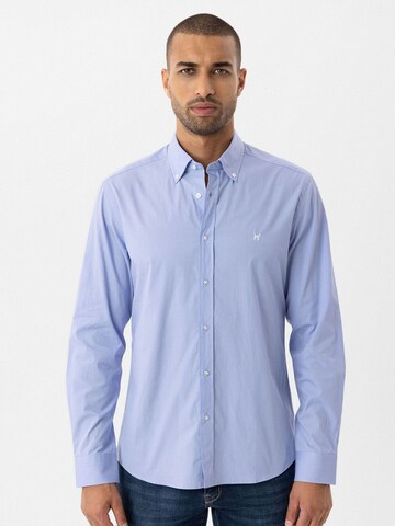 Williot - Ajuste regular Camisa en azul: frente