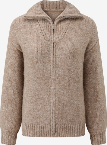 SASSYCLASSY Oversized Cardigan in Grey: front