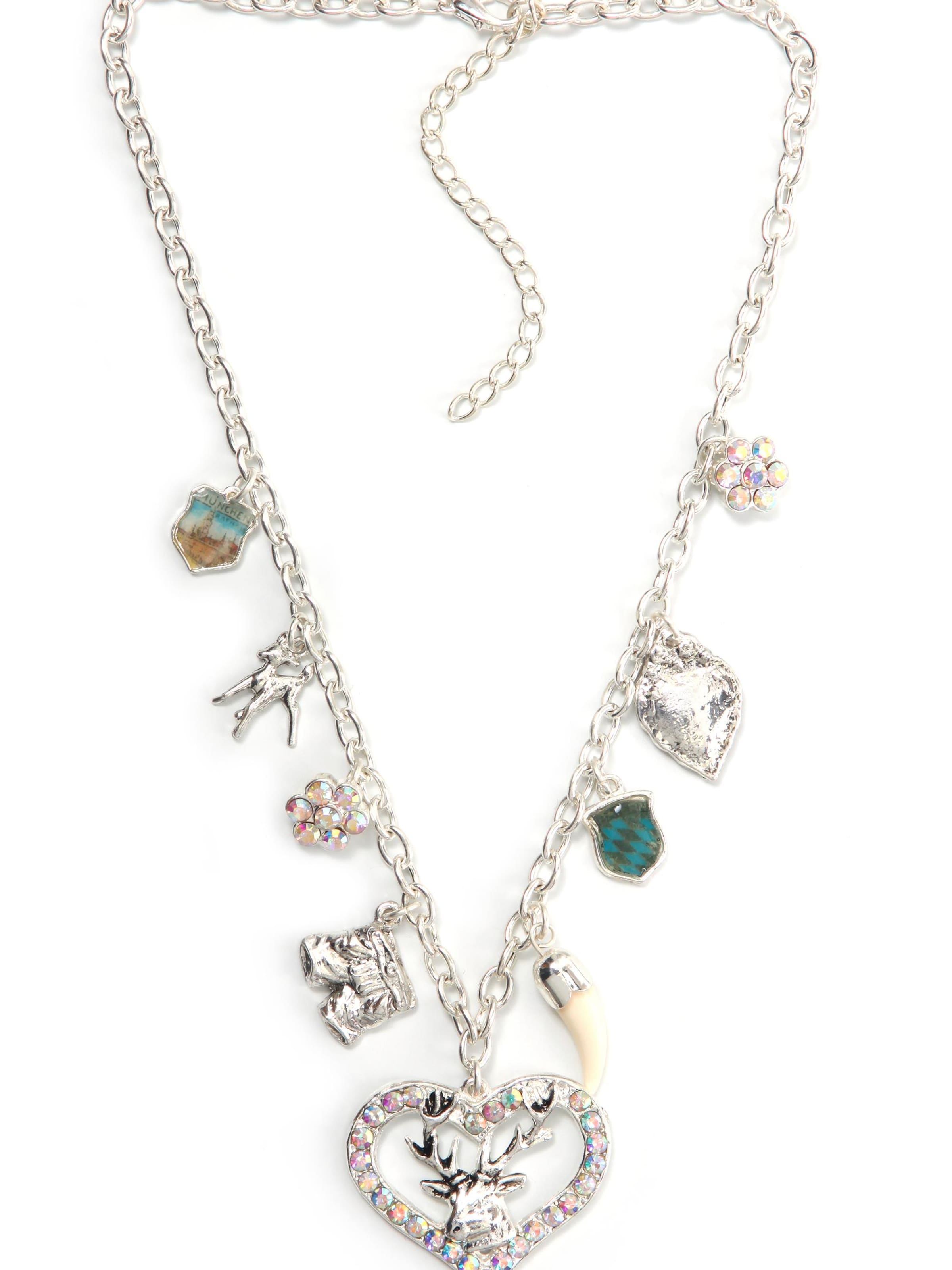 Allgäu Rebell Necklace 'Hedda' in Silver: front